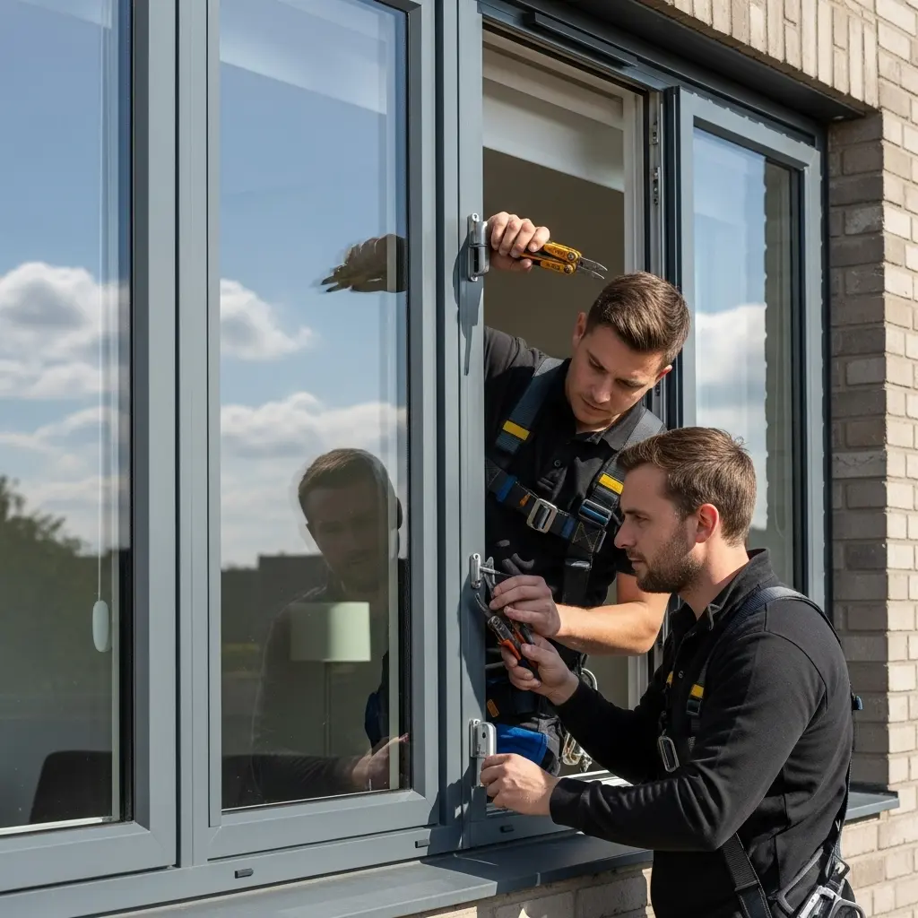 wartung und einstellungen fenster